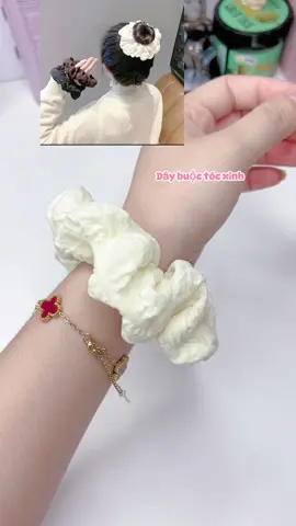 Dây buộc tóc xinh xắn #daybuoctoc #daybuoctocxinh #xuhuong #review #phukienthoitrang 