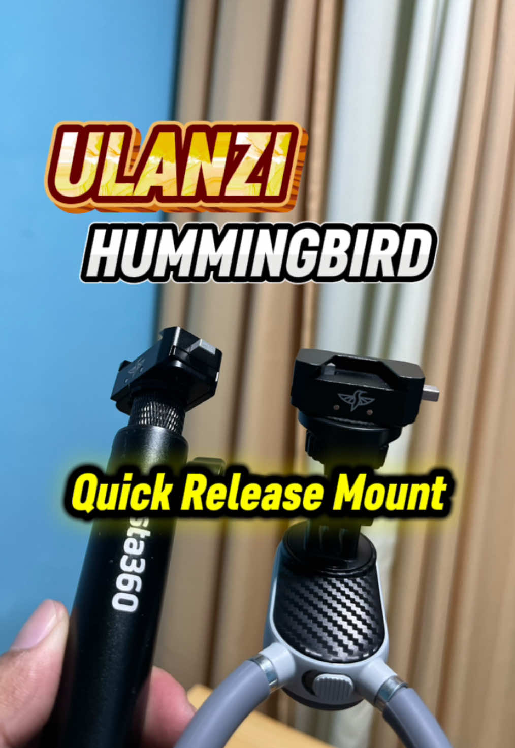 Quick release gadget for Insta360 X5. Para mas mabilis ka makapag lipat ng mounting so from threaded is dito na tayo ngayon sa de press na quick release mounting. #insta360accessories #quickreleasemount #insta360x5