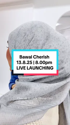 Her name is Muna Cool from Cherish collection ! Launching this 13.8.25 | 8pm ! #bawalviral2025 #bawalwangi #bawal #bawalcotton #bawalhanami #bawalprinted 