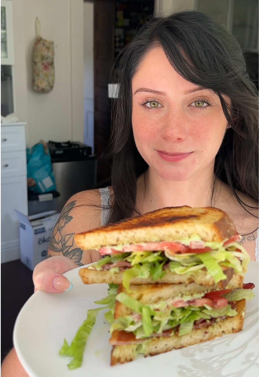 BLT with Basil Aioli!! 