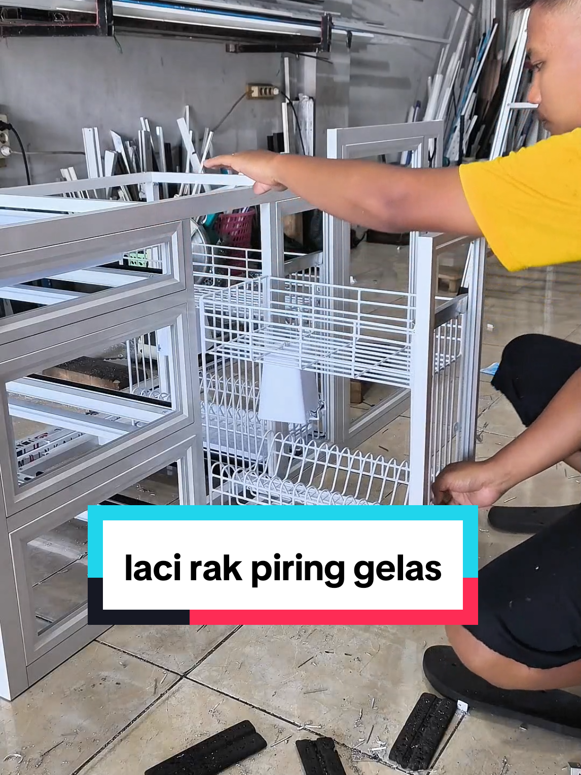 laci rak piring gelas  #laci #rakpiring #rakgelas 