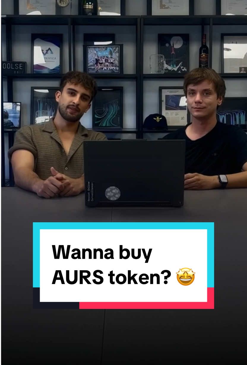 Wanna buy AURS token?🤩  Here's how! Join the pre-sale NOW! #AURAS #token #crypto 