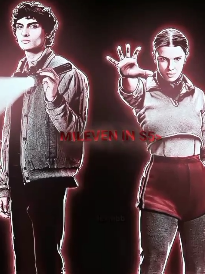 they are so hot this season | cc @️ #mileven #milevenedit #strangerthings #strangerthingsedit #strangerthings5 #eleven #mikewheeler 