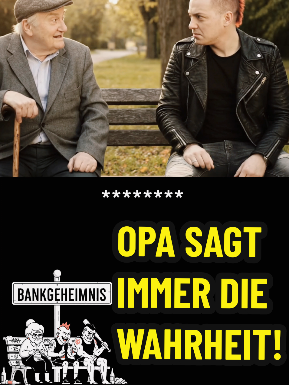 Wenn Opa die Wahrheit sagt... 😂 #Bankgeheimnis #Lustig #Überraschung #Opa #Generationenkluft #WtfMoments #FürDich 