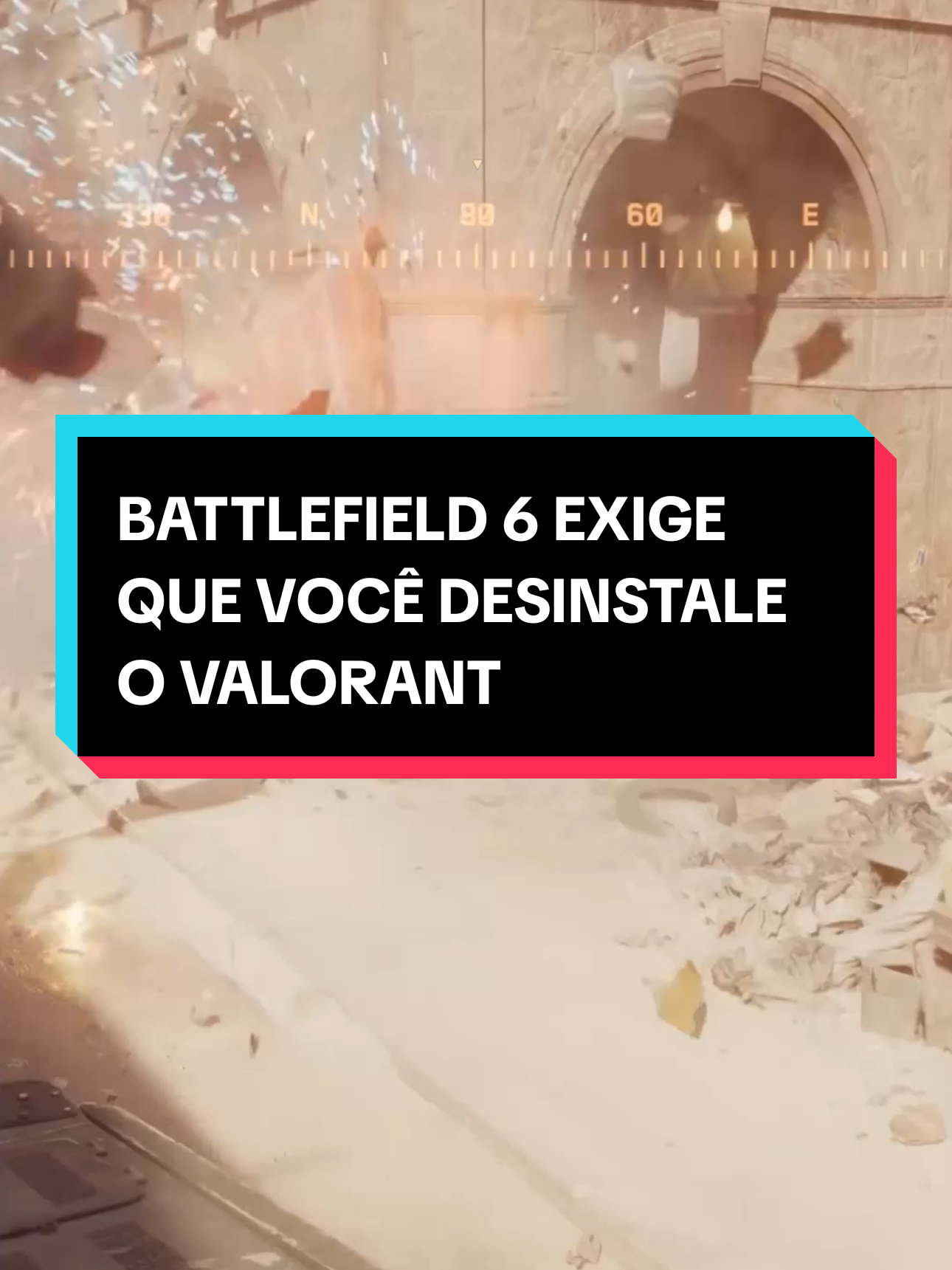 Como assim Battlefield 6 está exigindo que as pessoas deletem o Valorant para poder jogar? #game #curiosidadegamer #battlefield6 #Valorant #gamesbrasil 