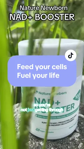 Boost your energy and focus #naturenewborn #nadboostersupplement 