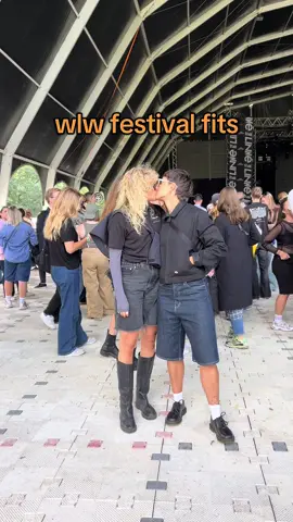 A messy fit check at way out west 😋  #wlw #lesbiansoftiktok #fitcheck #wayoutwest #wlwfashion #wuhluhwuh 