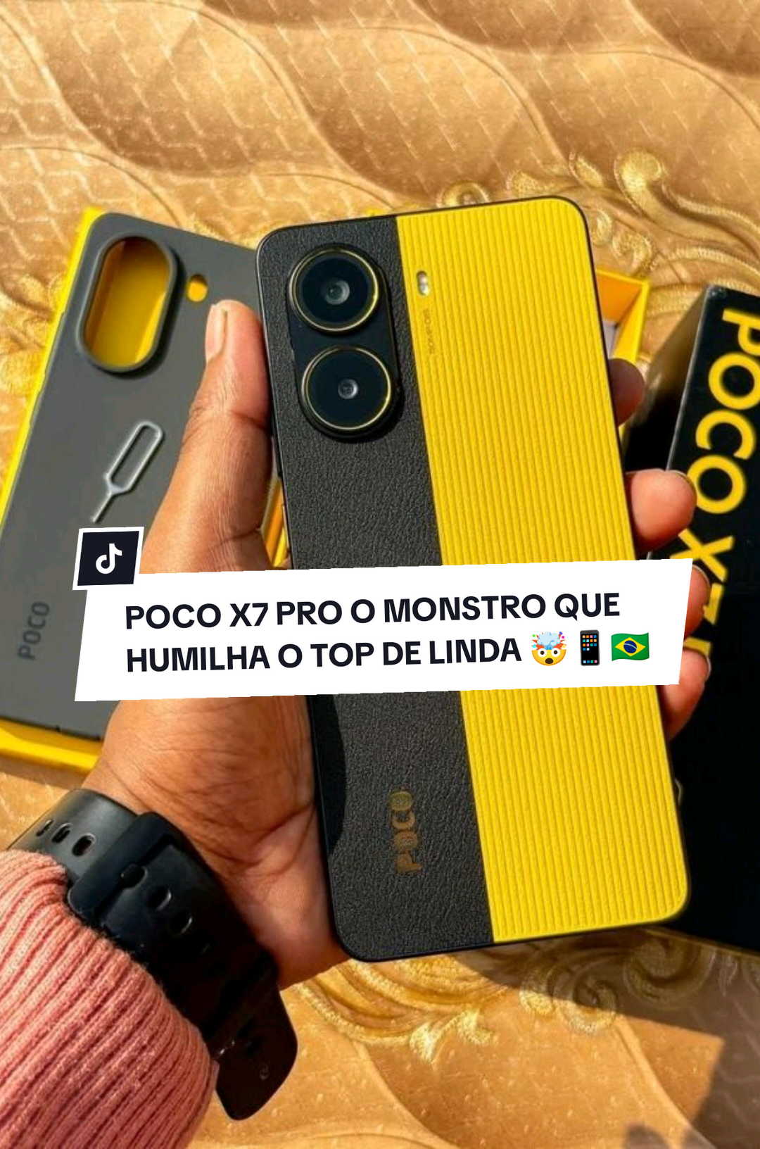 POCO X7 PRO EM 2025 NA MINHA OPINIÃO VALE MUITO APENA #review #celular #celulares #poco 