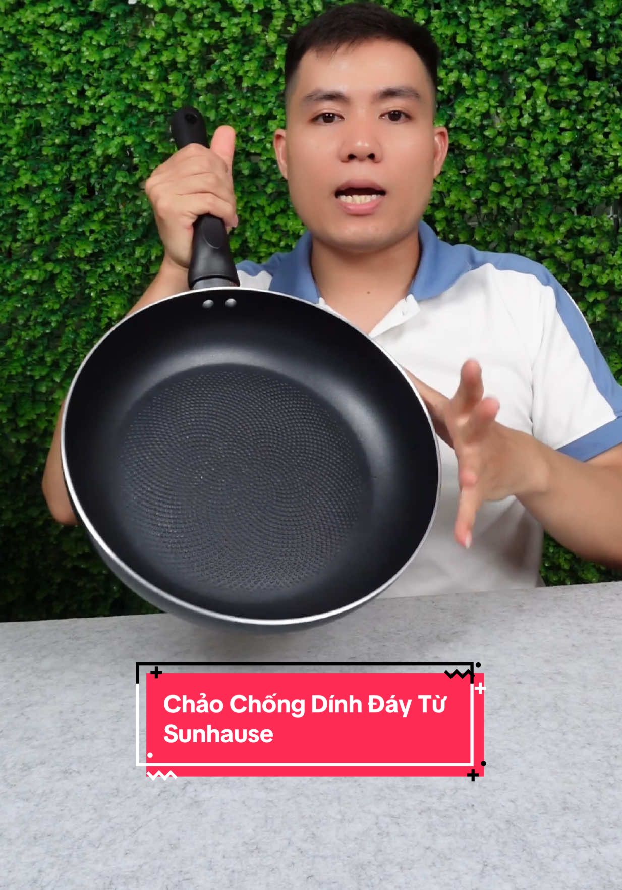 Chảo chống dính đáy từ sunhause đủ size #leanhba #chaochongdinh #chaodaytu 