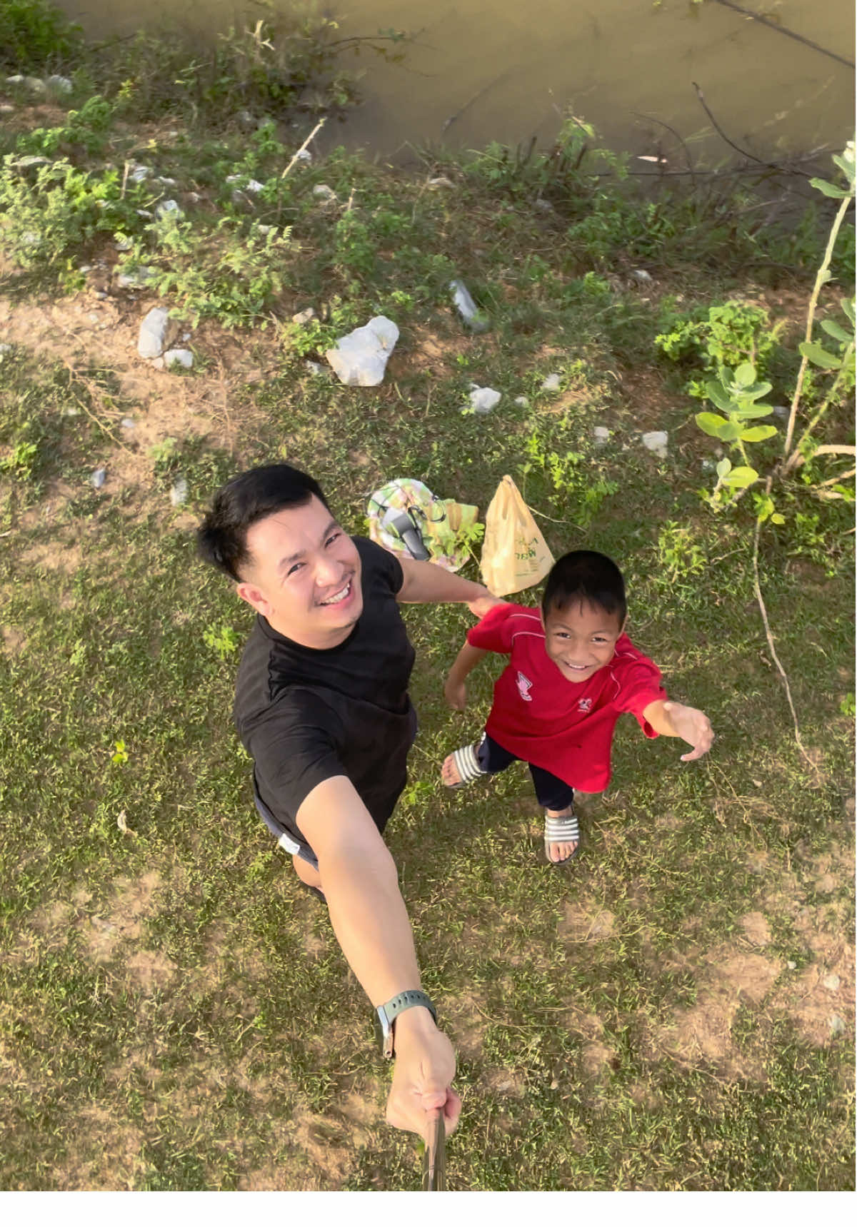 ความสุขมันอยู่ใกล้ๆ เรานี่แหละ #น#น้องไตเติ้ลo#outdooractivitiesc#communityfirstt#travelธ#ธรรมชาติบำบัดแ#แบกหรรมเลาะg#gugreen