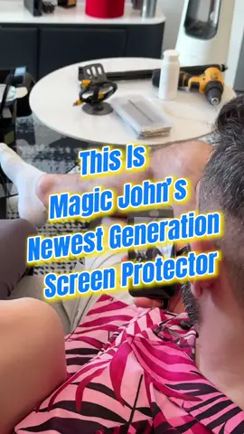 This Is Magic John’s Newest Generation Screen Protector. #MAGICJOHN #losangeles #foryoupage❤️❤️ #screenprotector 