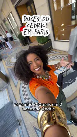 Os doces mais caro que já provei! Doce do Cedric 🥭 🍿  #cedricgrolet #cedric #doces #provandodoces #paris