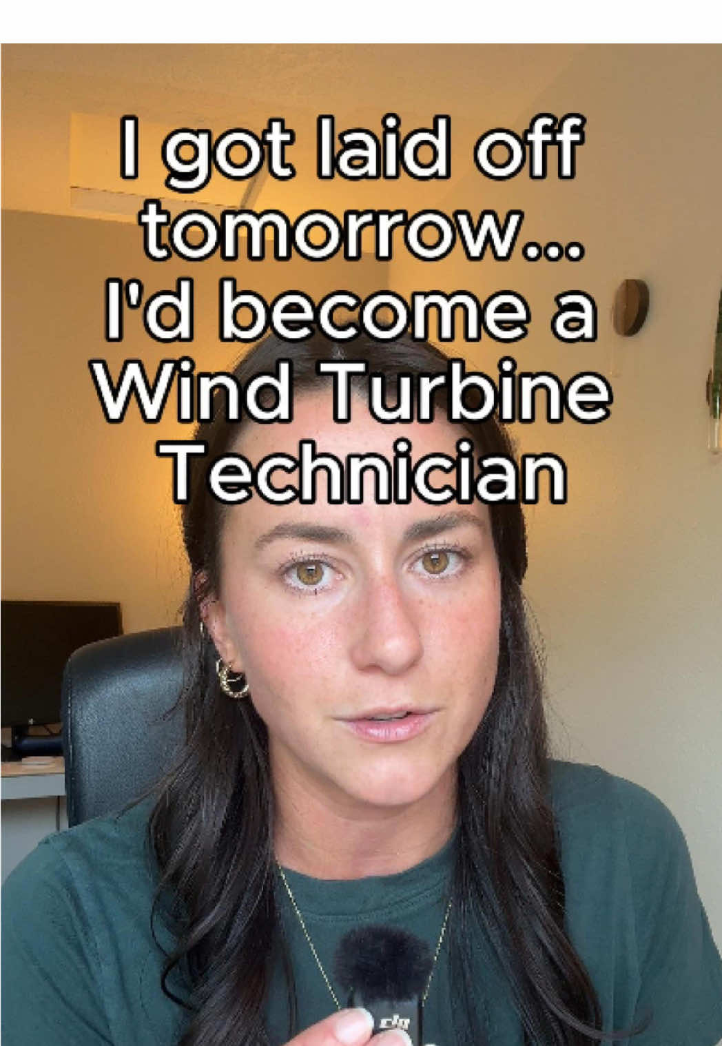 Ep. 10 – If I got laid off tomorrow… I’d become a Wind Turbine Technician Climb towers, fix turbines, and power the clean energy revolution 🌬️ No 4-year degree needed — just training, trade school, some grit, and no fear of heights! #IfIGotLaidOffTomorrow #WindTurbineTech #CleanEnergyJobs #SkilledTrades #NoDegreeNeeded #CareerTok