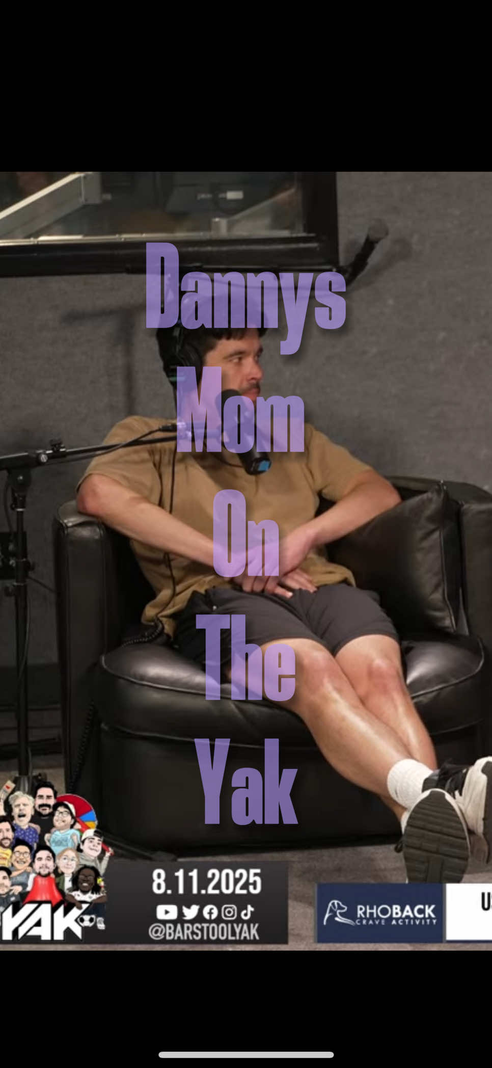 Danny Conrad’s mom stops by The Yak #trending #theyak #janny @Barstool Beach House 