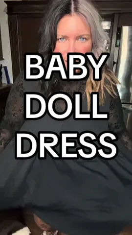 Obsessed is the understatement here. It’s so stinking cute and I’m here for the fall and winter fashion already #fallfashion #fyp #babydolldress #tanmingfashion #womensfashion 