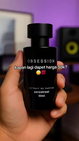 Aerostreet Daily Series-Obsession Komposisi: 40% Fragrance Bertahan 7 jam tergantung aktivitas dan kondisi kulit masing-masing #parfum #parfumaerostreet 