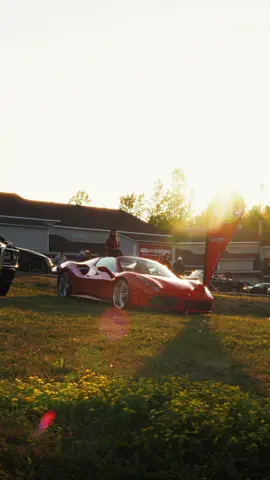 The Sun was HITTING  #cars #carsoftiktok #ferrari #488 #ferrari488 #ferrariclub #sunset #fyp  Thanks to @filmsbysush for the help