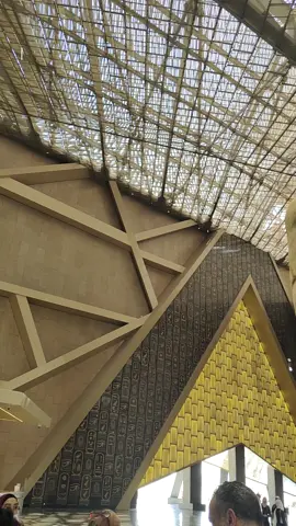 Step inside the Grand Egyptian Museum and discover the wonders of ancient Egypt 🇪🇬 #egypt #viral #fypage #fyp #fy #museum #grandegyptianmuseum #egyptian #museum 