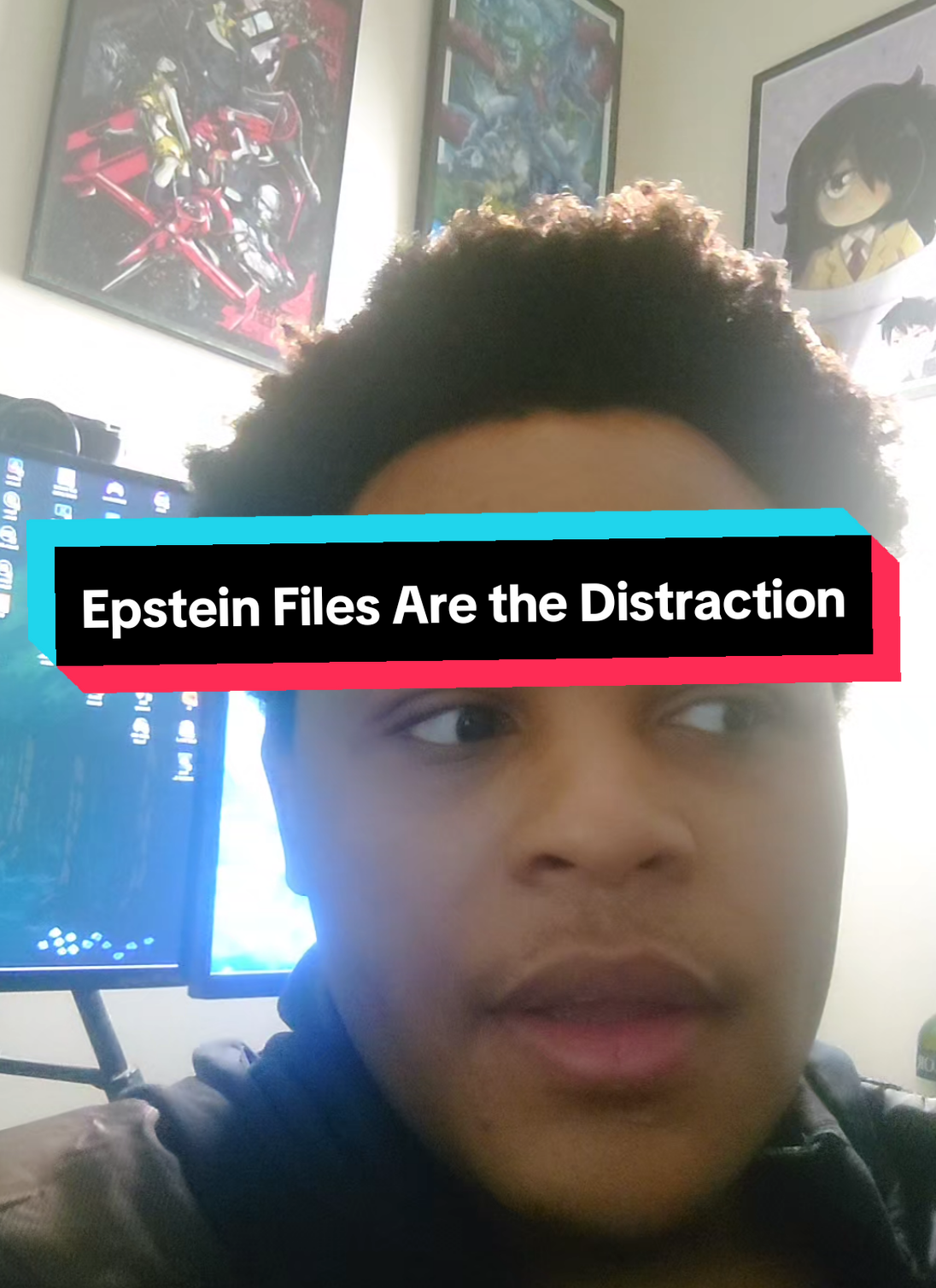 Stop talking about the Epstein Files! #fyp #politics #news 