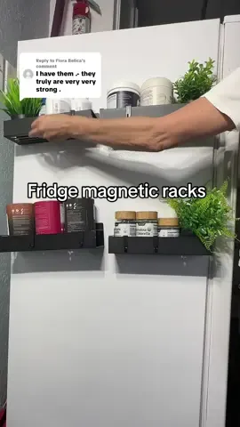 Replying to @Flora Belica Maximize every inch of your kitchen with these magnetic fridge racks — easy to install and perfect for keeping things organized without the clutter.  #FridgeStorage #MagneticRacks #KitchenOrganization #SpaceSavingHacks #organization  #TikTokShopCreatorPicks  @FUDORA 