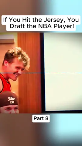 If You Hit the Jersey, You Draft the NBA Player!