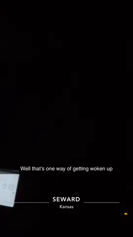 One way to get woken up#kansas #storm#fypシ #peterbilt 