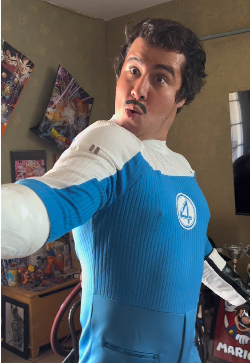 I get anxious sometimes 😊 #reedrichards #pedropascal #anxiety 