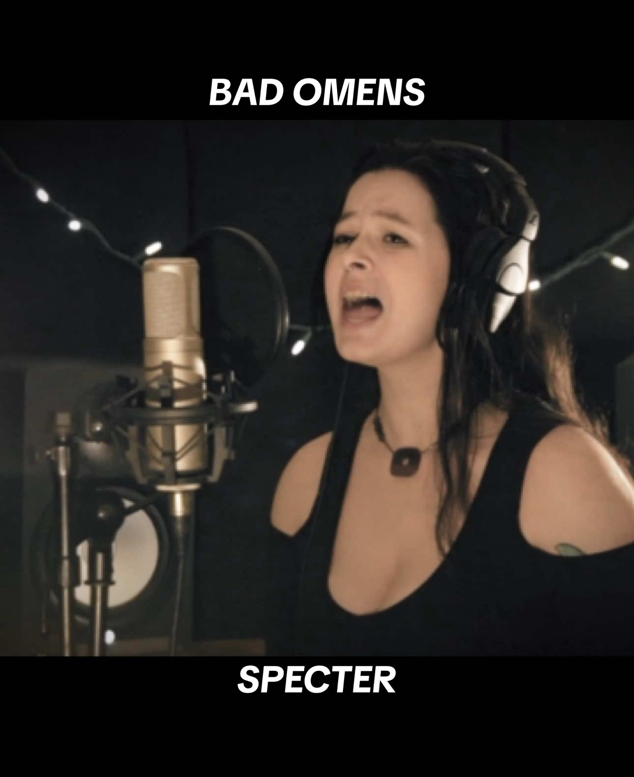 New vocal cover of @Bad Omens new release “Specter”  Go watch the full video on the Maphra YouTube channel!  #badomens #badomenscult #specter #badomenscover #badomensspecter #vocalcover #fy 