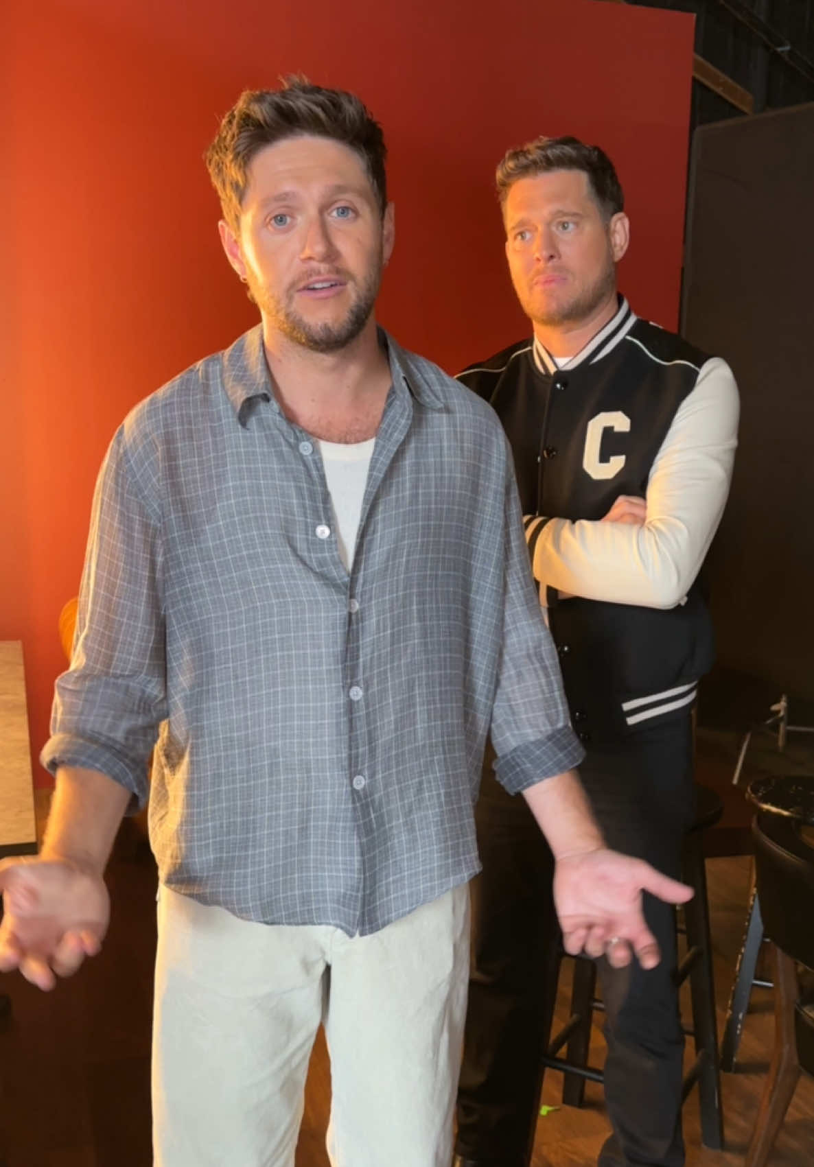 Y'all BETTER be nice in the comments. 👊 #TheVoice | @NBC and #Peacock #NiallHoran #MichaelBublé 