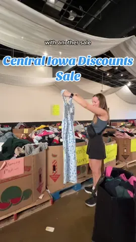 If you’re near Boone and like saving money on clothes, you need to go to this sale at Central Iowa Discounts!  Friday, August 15th-Sunday, August 17th open 10am-5pm each day!  📍1805 Mamie Eisenhower Ave Boone, Iowa #centraliowadiscounts #booneiowa #desmoinesiowa #clothingsale 