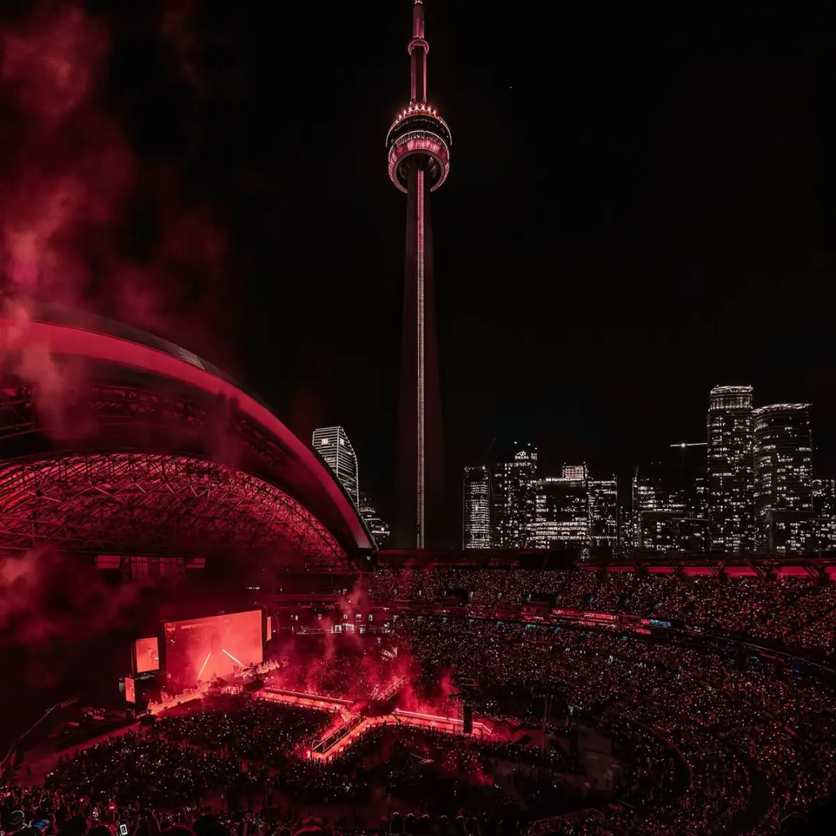 #AfterHoursTilDawnStadiumTour  📸 @Sebastien Nagy  @The Weeknd #theweeknd #fyp #hurryuptomorrow  #abeltesfaye #theweekndxo #xo #xotwod #abeltesfayexo  #foryoupage #abelsupdate #rogerscentre #toronto #skydome 