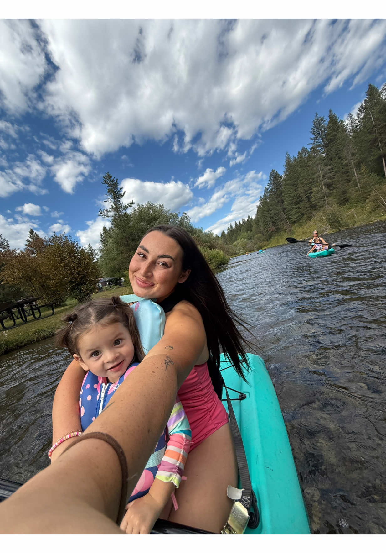 Just somewhere floating a river 🥰 #summervibes #familytime #memories #Vlog 