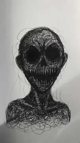 Bonne nuit 😘  #creepyart #creepy #draw #dessin #darkart 