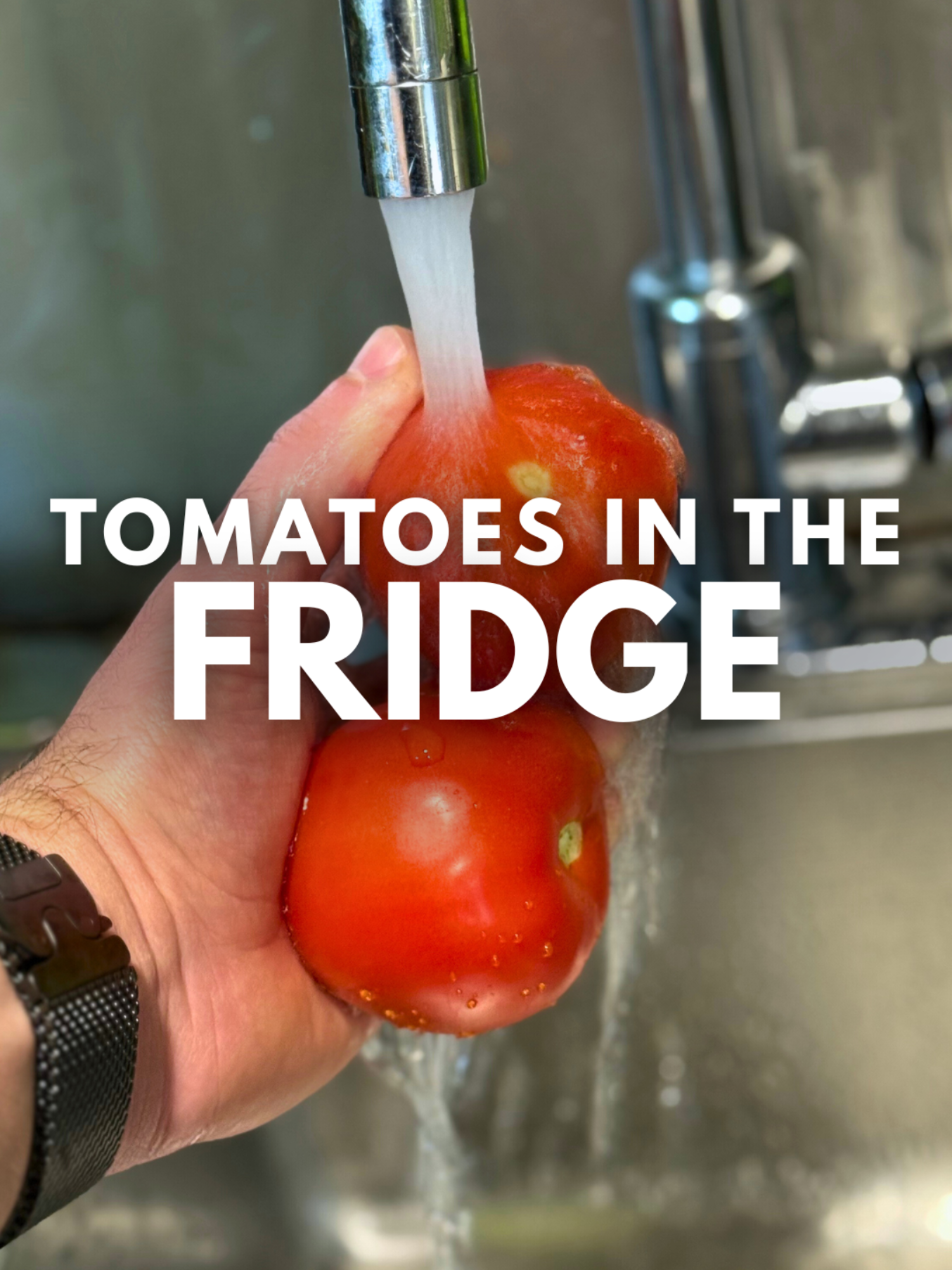 Why you SHOULDN'T store tomatoes in the fridge 🍅