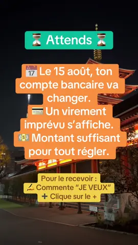 ⏳ Le cash arrive… Es-tu prêt ? #argent #manifestation #abondance #virement 