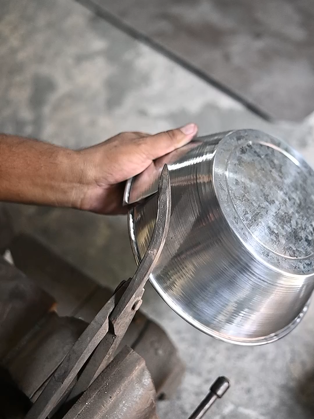 Stainless Steel Yogurt Measuring Bowls & Skilled Craftsmanship Watch stainless steel yogurt measuring bowls in action, showcasing precision, durability, and flawless design. A satisfying look at kitchen tools at their best. #StainlessSteelBowls #MeasuringBowls #KitchenTools #PrecisionWork #SatisfyingVideo #Craftsmanship #ToolInAction #KitchenInspiration #CookingAesthetics #WorkSatisfaction