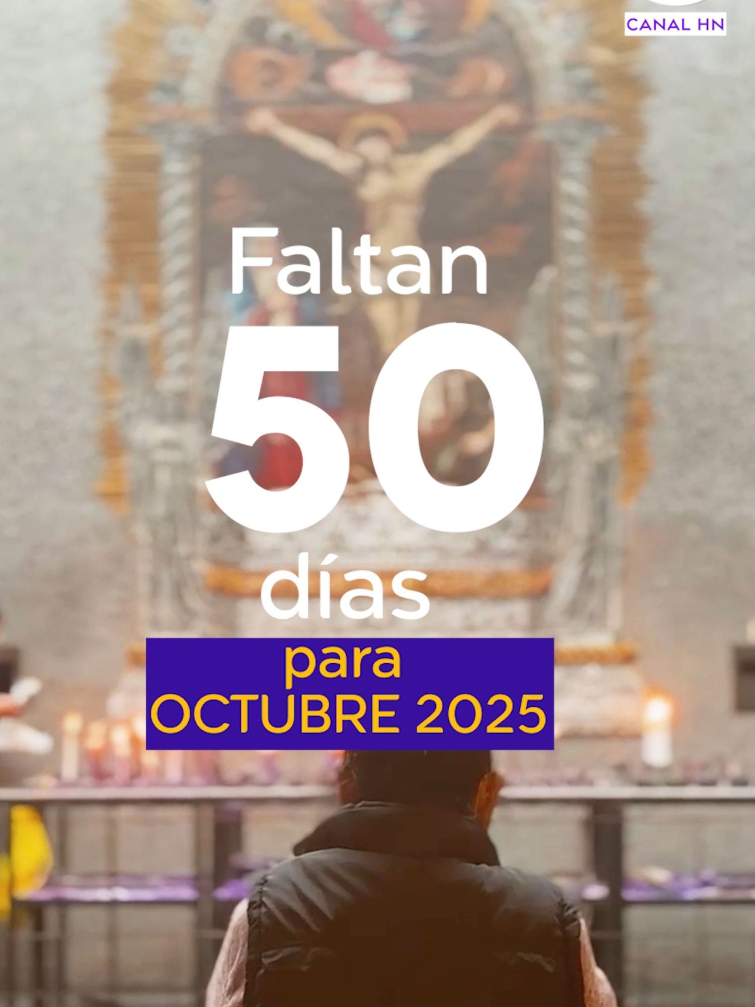 ¡Prepárate!, faltan solo 50 días para el mes de Octubre. La espera se acorta, los corazones vuelven a latir de emoción, no hay peruano que no sienta como algo entrañablemente propio el color morado, los cánticos, los cirios ardientes, las marchas procesionales, unámonos e imploremos su santa bendición, el Señor de los Milagros vuelve a encontrarse con nosotros.  Nazareno, siempre es mi corazón. Síguenos en nuestras redes sociales:  https://linktr.ee/HSMNazarenas  #CanalHNazarenas  #HSMNazarenas  #EnCaminoAlMesMorado2025