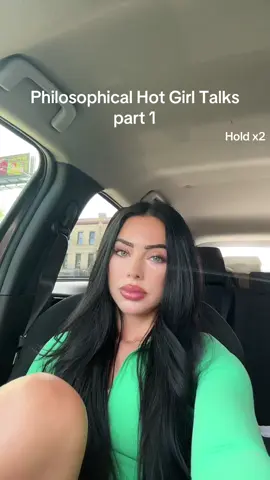 Philosophical hot girl talks part 1 because I just feel the need to talk about this subject and I know i can’t be the only one who feels a constant void or longing sooooooo let me know your thoughts!!! #fyp #philosophytiktok #justagirl 