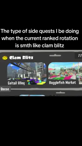 no hate to clam blitz fans btw it's just really not for me 😭 #splatoon3 #splatoon #splatoonranked  #nintendo #fyp 