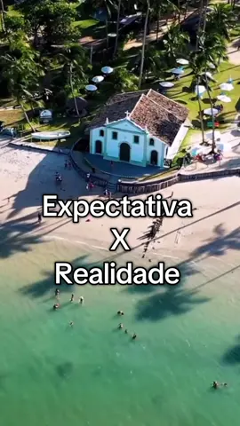 foi triste kk #praiadoscarneiros #pernambuco #praiasbrasileiras #trend #expectativavsrealidad 