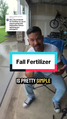 Replying to @Robert Acosta I usually put down a Fall fertilizer in September/Oct. By “Fall fertilizer” I don’t mean a bag that’s marketed as such—I mean, I put down my normal amount of nitrogen based fertilizer BEFORE Fall, and most importantly, before dormancy. May be different for you, but this is what I do! #lawncare #lawn #lawns #lawnmaintenance 