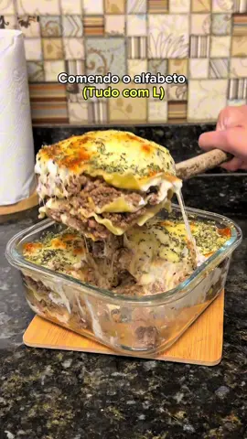 Comendo o alfabeto, tudo com L #fyp #foryoupage 