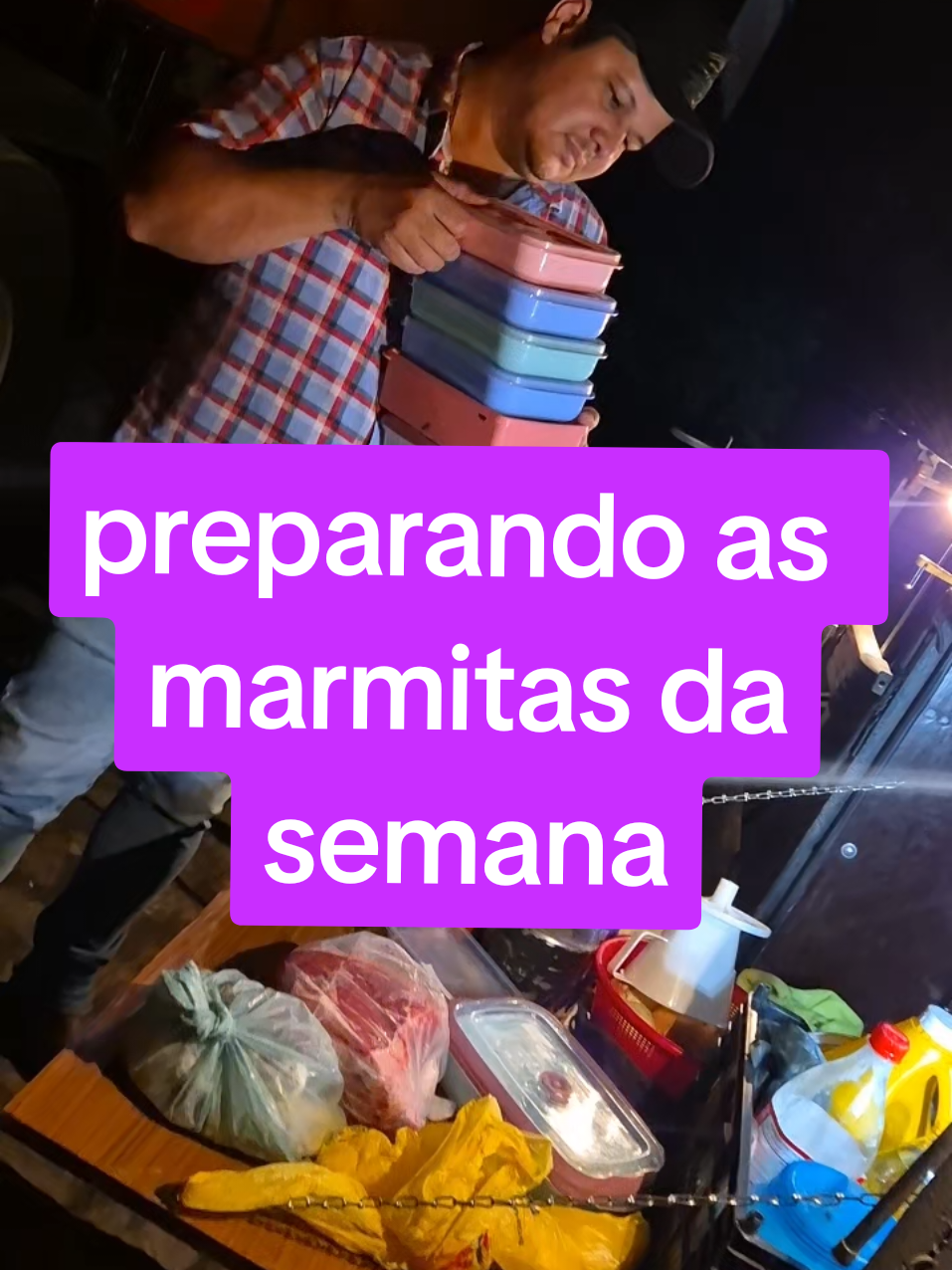 preparando as marmitas da semana #vidanaestrada #marmita #casaltiktok 