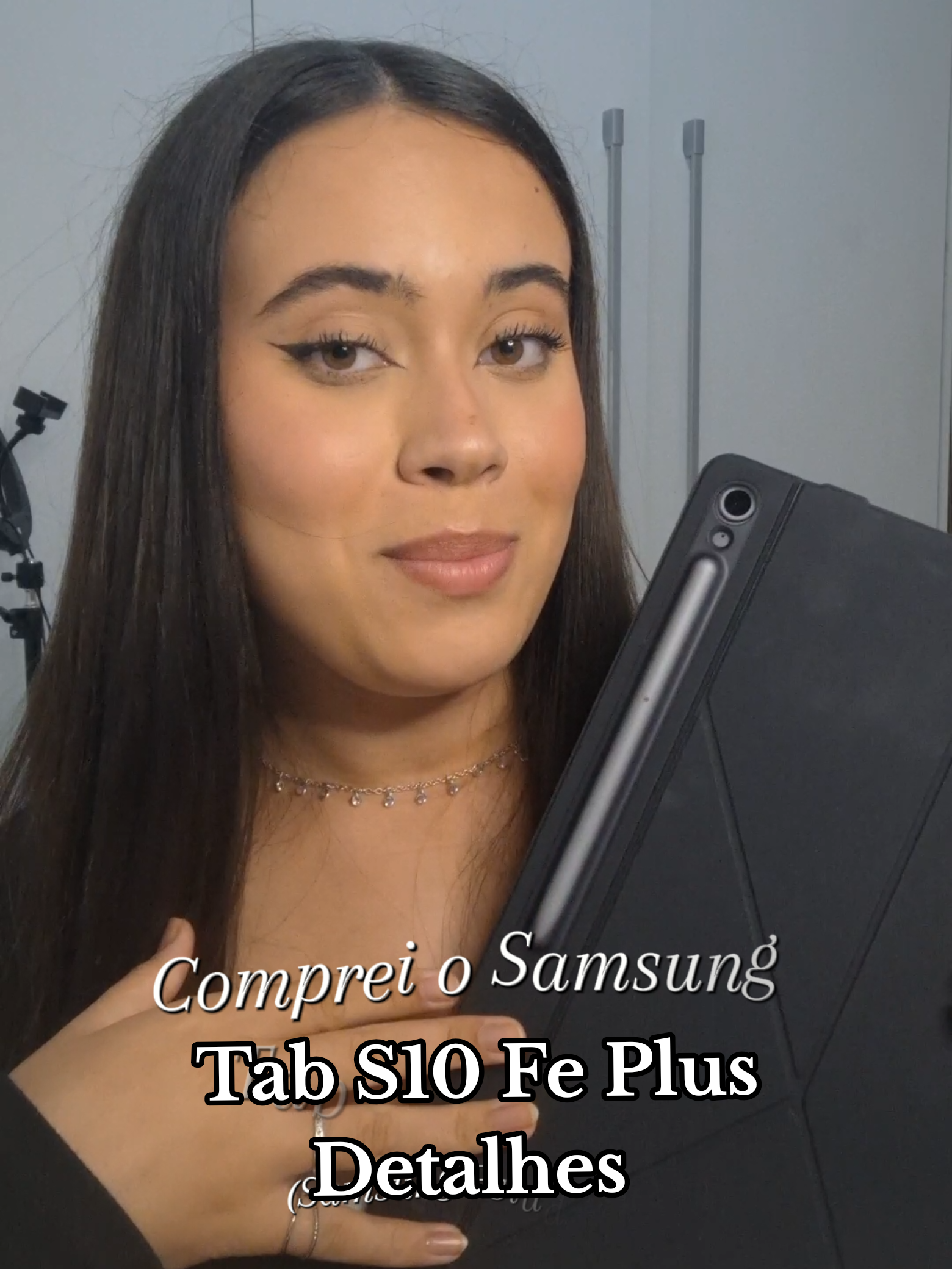 Meu novo xodozinho🥹🥹🤏 tô amando esse tablet da Samsung #tabletsamsung #estudante #universitario #tablet 