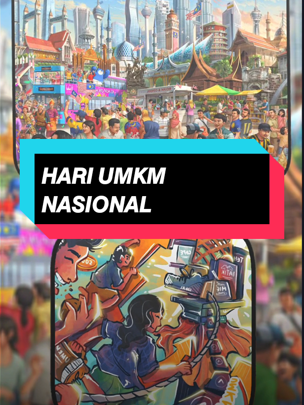 HARI UMKM NASIONAL GESS🤩 12 𝘼𝙂𝙐𝙎𝙏𝙐𝙎 😉, Hari UMKM Nasional diperingati setiap tanggal 12 Agustus sebagai bentuk penghargaan dan penghormatan kepada Usaha Mikro, Kecil, dan Menengah (UMKM) Indonesia. Peringatan ini didasarkan pada tanggal lahir Mohammad Hatta, Bapak Ekonomi Kerakyatan Indonesia, yang lahir pada 12 Agustus 1902. Sejarah Hari UMKM Nasional: - Ditetapkan pada Kongres UMKM dan Temu Nasional Pendamping ke-II di Yogyakarta pada 25-26 Mei 2016 - Tujuan: mendorong kemajuan UMKM Indonesia dan mengapresiasi peran strategis UMKM dalam perekonomian nasional 𝙆egiatan pada Hari UMKM Nasional: - Pameran dan bazar produk UMKM - Penandatanganan perjanjian kerjasama - Workshop dan forum diskusi tentang pengembangan UMKM - Peringatan ini diselenggarakan di kota-kota berbeda setiap tahunnya 𝙏ema dan Tujuan: - Tema: bervariasi setiap tahun, contohnya 