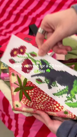 hobby girls KNOWWWWW we gotta have our bag full of hobbies for a travel day!!!! #packmybag #hobbybag #hobbies #hobby #travel 