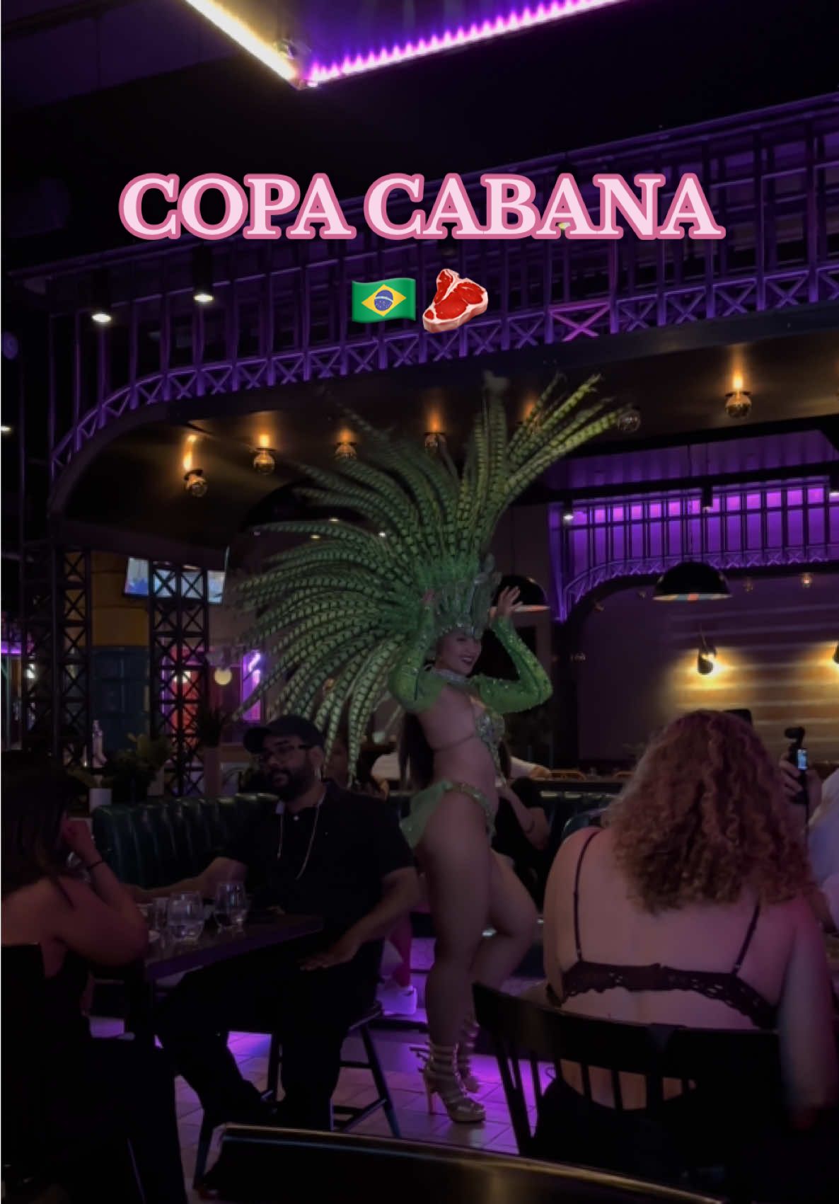 I only like fun dinners over here💃🏽🥩🇧🇷 Check out COPA CABANA La Latina night every Friday🎊 #dinnerparty #copacabana #torontorestaurants #torontocreator 