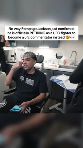 No way Rampage Jackson just confirmed he is officially RETIRING as a UFC fighter to become a ufc commentator instead 🤯👀 #UFC #rampagejackson #n3on 