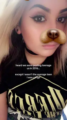 not a phase mom. #2016throwback #2016core #emophase #hottopic #2016makeup #2016vibes #fypシ 