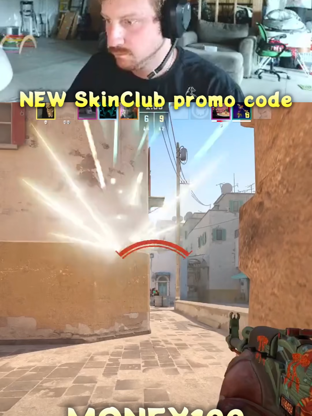 {skin.club} 🚀MONEY100🚀 This SKINCLUB Promocode Saves You Money! #cs2 #skinclub #promocodes  #promo25  #case #cs2skins #cs2caseopening #counterstrike2gameplay #shorts #cs2moments #cs2memes